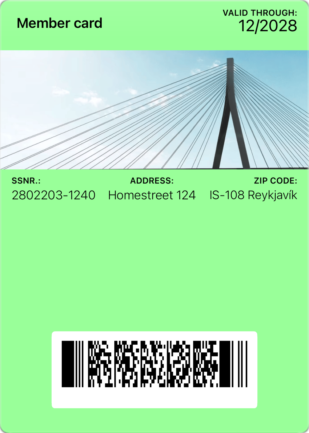 Membercard