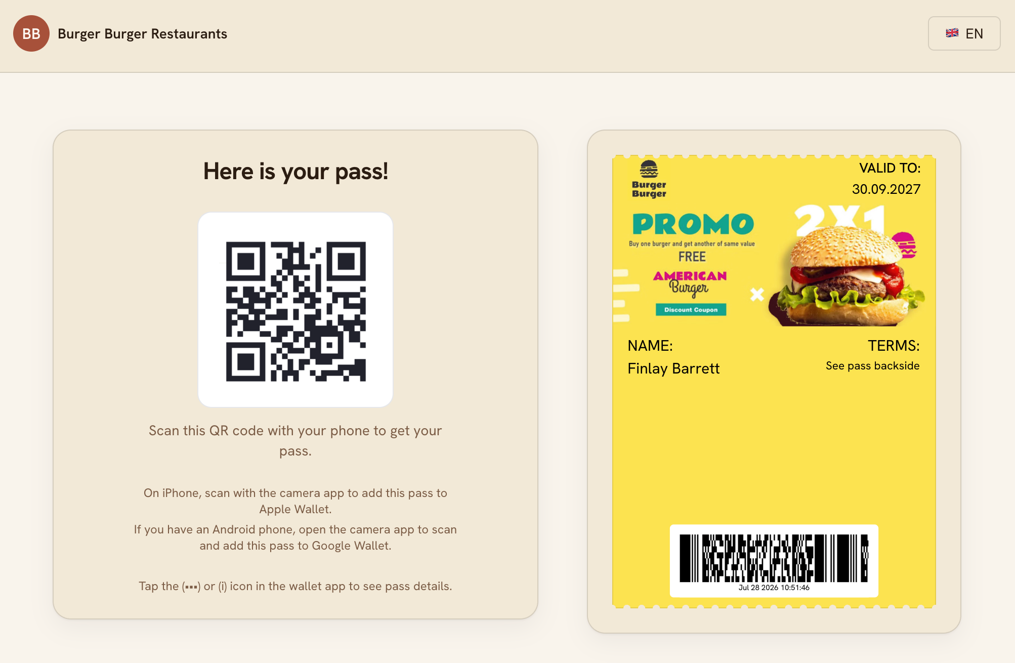Your distribution page